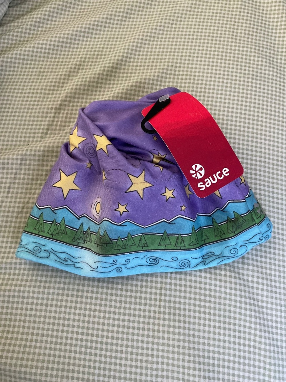 SAUCE CHILL TOQUE HAT STARRY NIGHT SM/MED NWT